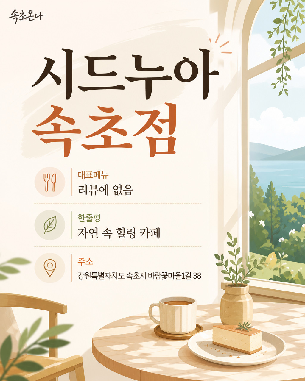 시드누아 속초점