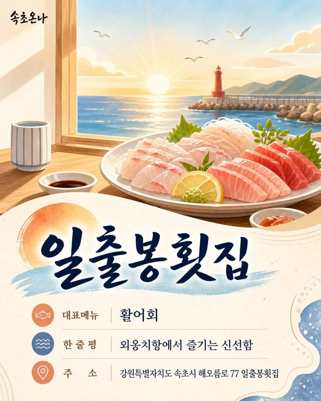 일출봉횟집