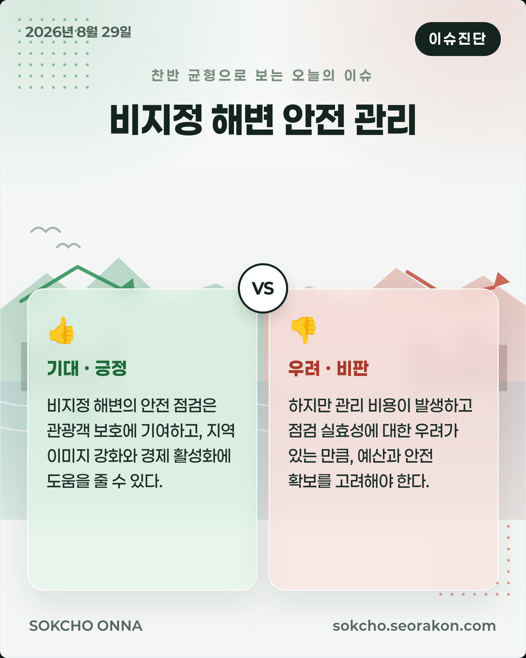비지정 해변 안전 관리