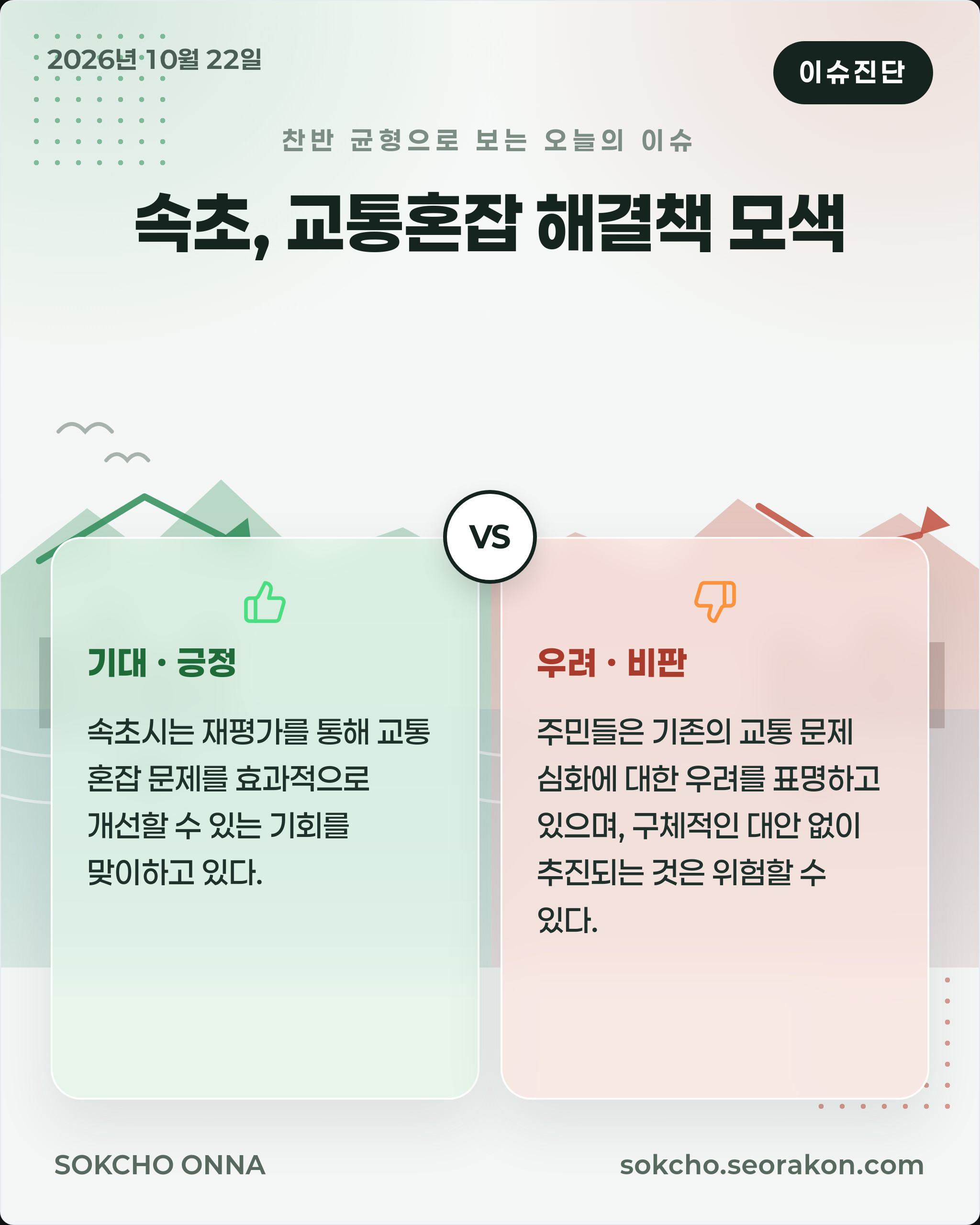 속초, 교통혼잡 해결책 모색