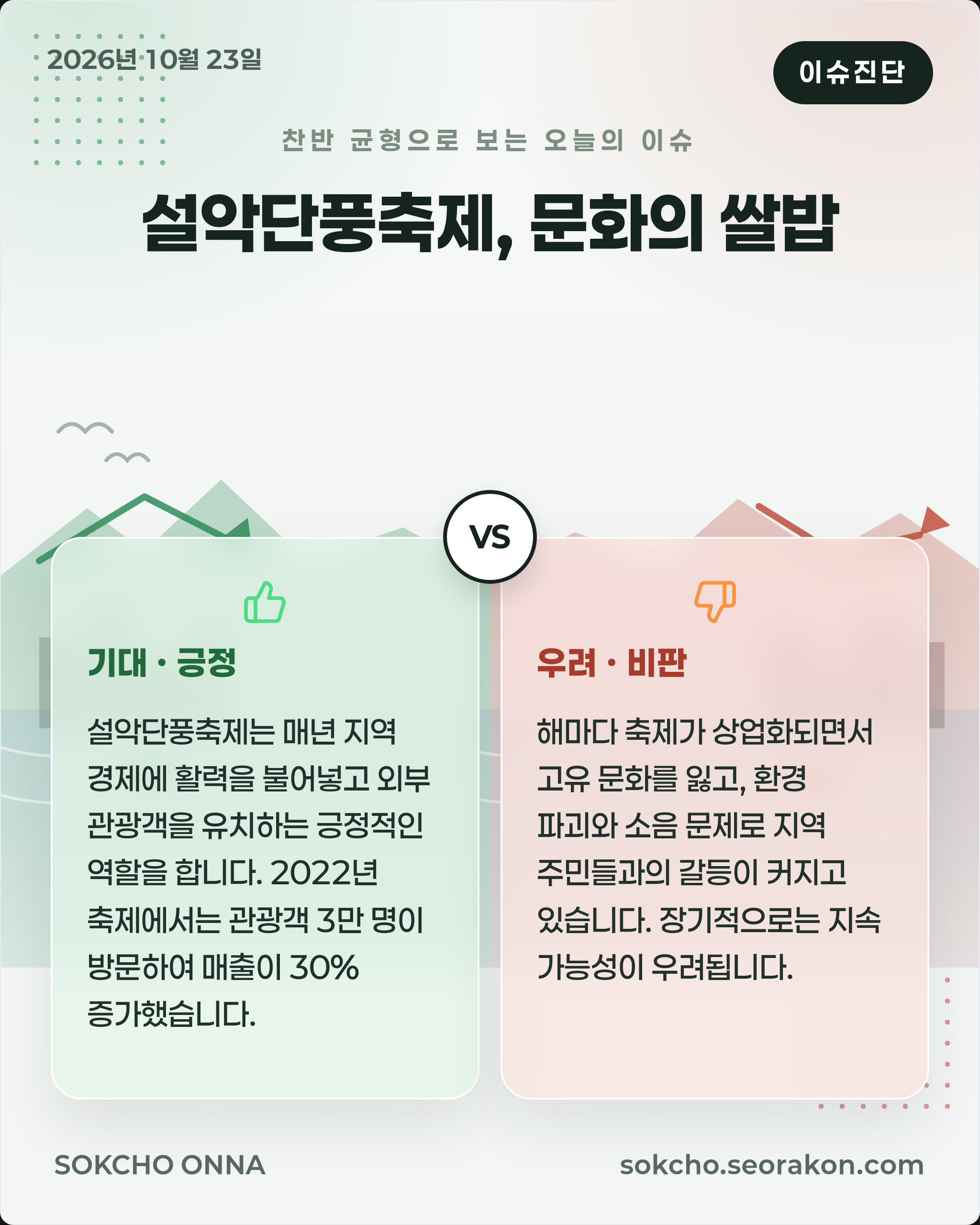 설악단풍축제, 문화의 쌀밥