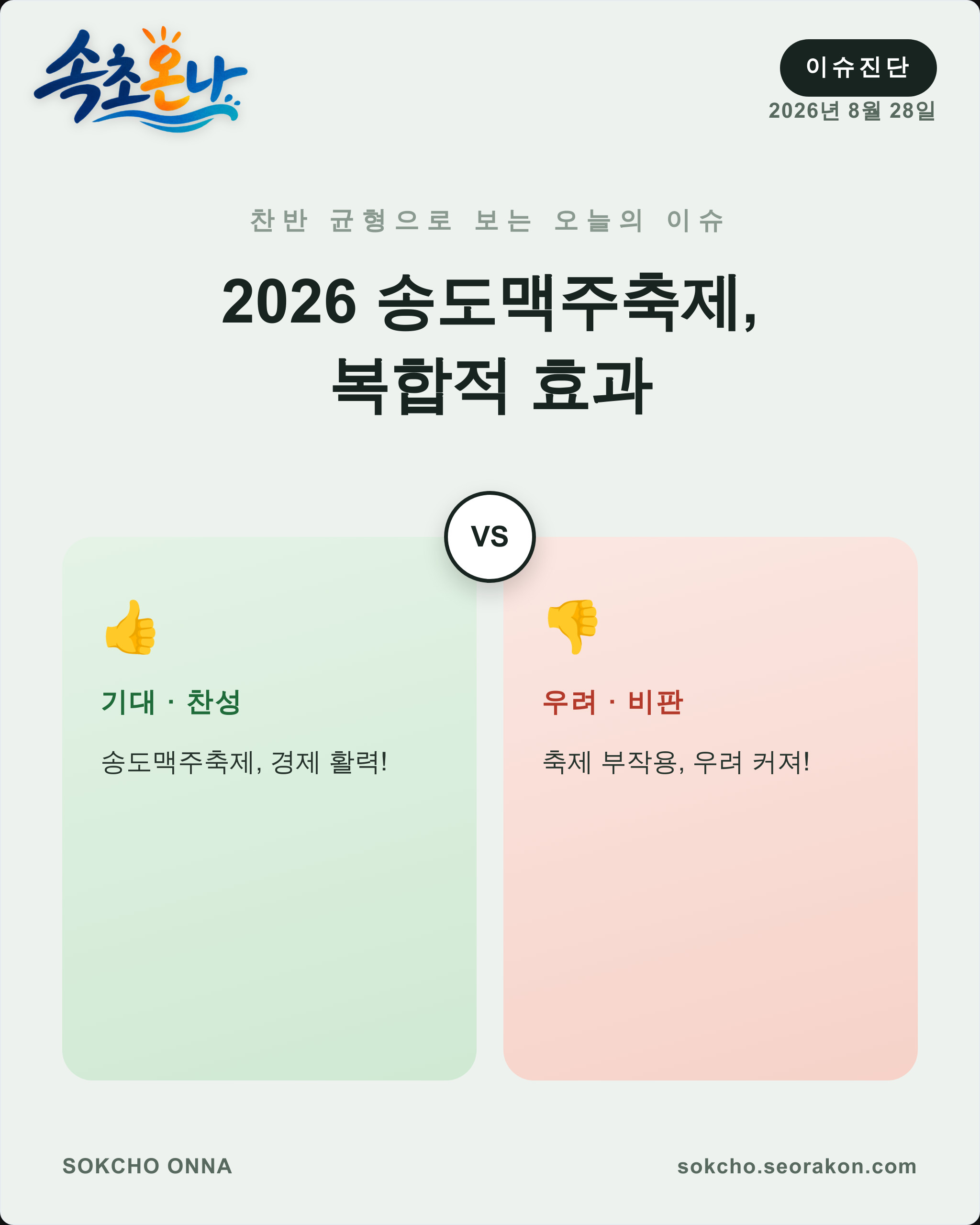 2026 송도맥주축제, 복합적 효과